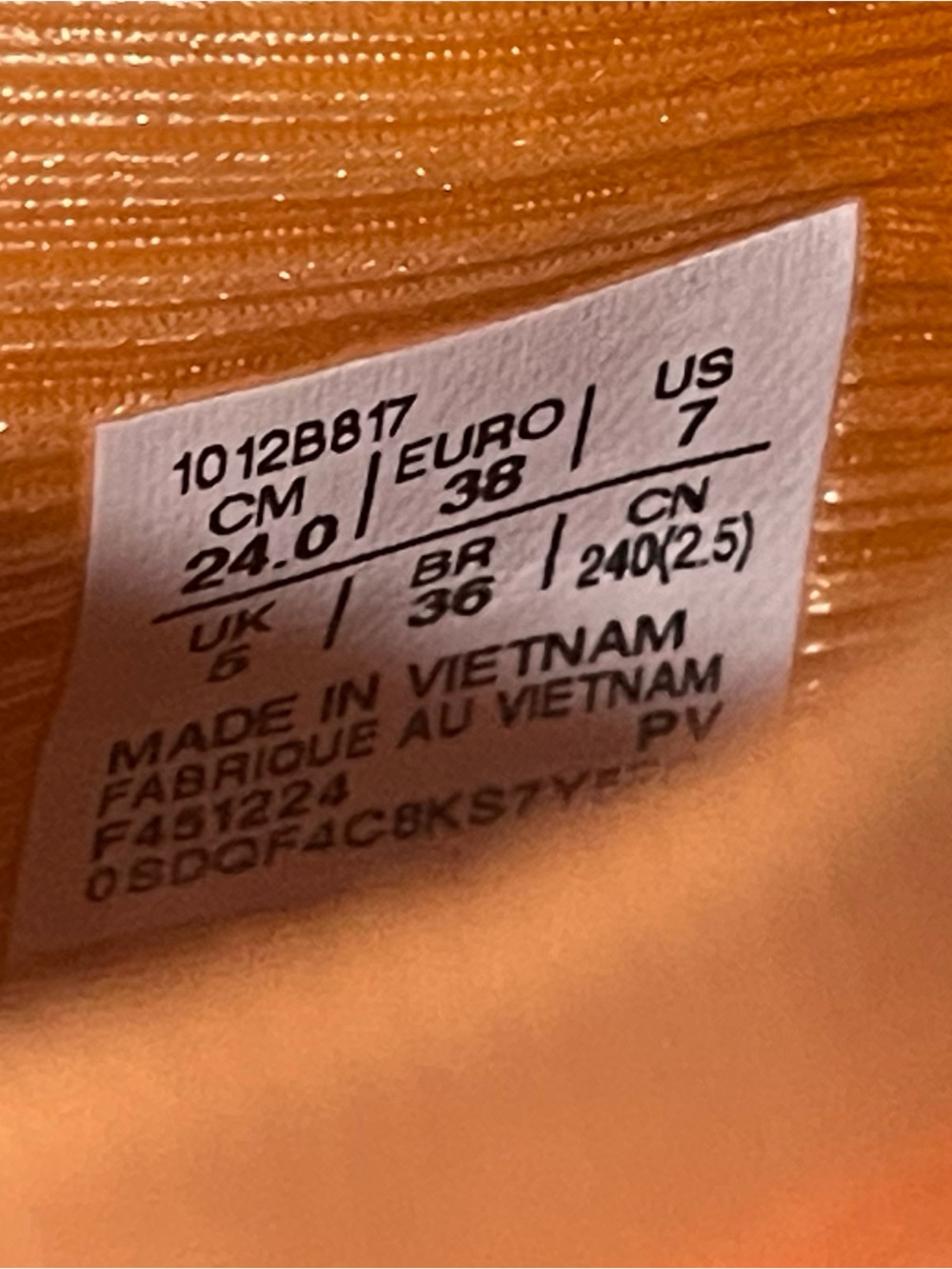 ASICS Nimbus 27 Lite Show - Women’s 7 - Lite Show/Mojave - NIB - Picture 8 of 8